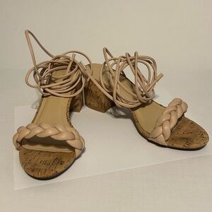 Wild Diva Lounge Lace up sandals 7.5